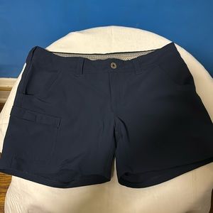 North face running short shorts dark blue